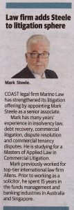 Gold Coast Lawyer GC Bulletin Article