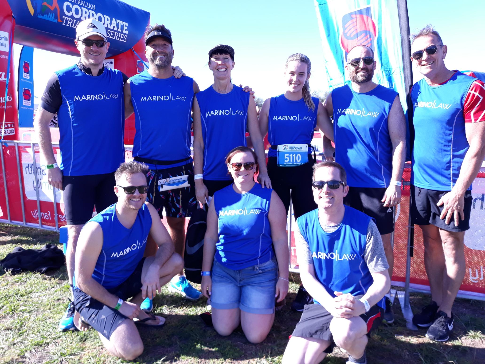 Marino Law gets active at the Gold Coast Corporate Triathlon